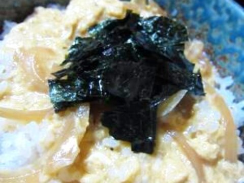 アルもの加えてトロぉ～り半熟の★玉子丼★